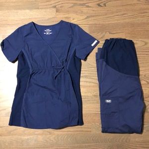 Navy Maternity Scrubs